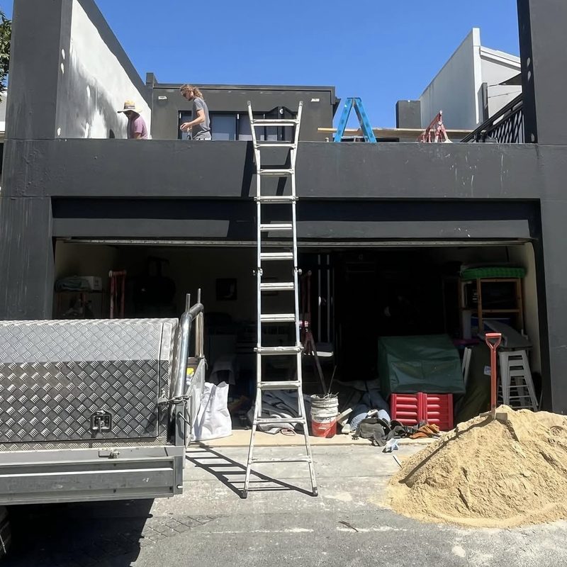 Big Daddy Electrical on site at a Gold Coast home build